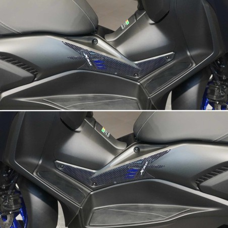 Adesivi gel 3D protezioni boomerang compatibili con Yamaha Xmax 125-300 dal 2023